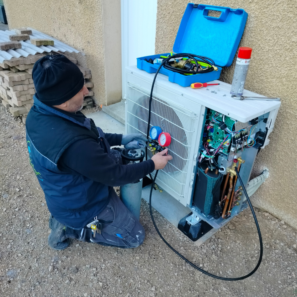 Installation pompe à chaleur