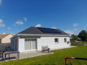 Installation photovoltaïque en surimposition, toiture particulier, Saint-Rémy
